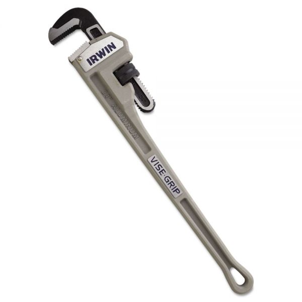 VSE2074124 IRWIN IRWIN Cast Aluminum Pipe Wrench, 24" Long, 3" Capacity
