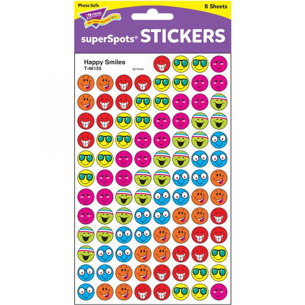 TEP46155 Trend Happy Smiles superSpots Stickers