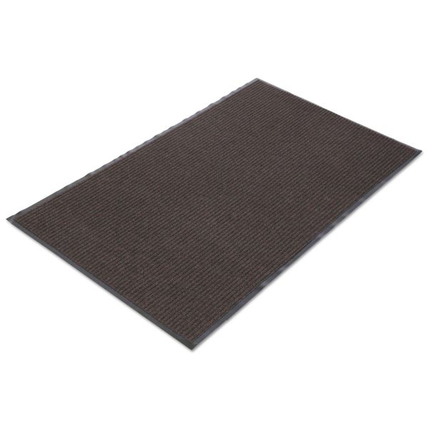 CWNNR0035BR Crown Needle Rib Wipe & Scrape Mat, Polypropylene, 36 x 60, Brown
