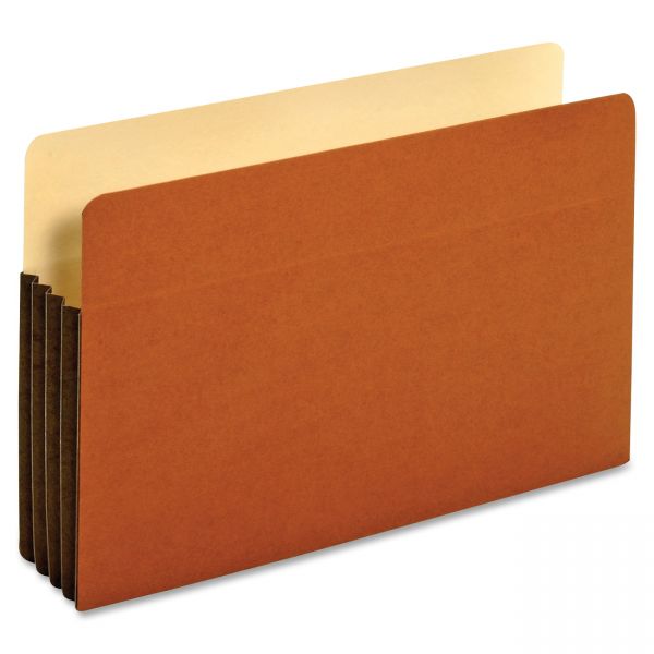 PFX64264 Pendaflex File Pocket with Tyvek, Straight Cut, 1 Pocket, Legal, Brown