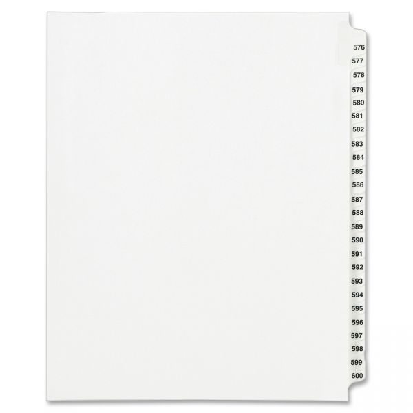 AVE82302 Avery Side Tab Collated Legal Index Dividers