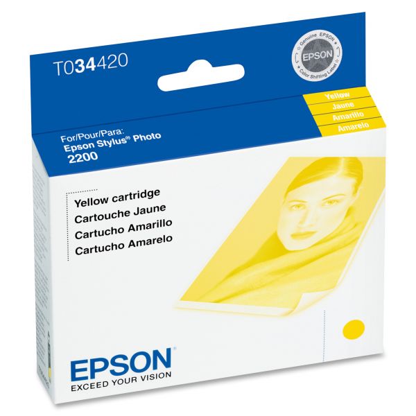 EPST034420 Epson T034420 (34) Ink, Yellow