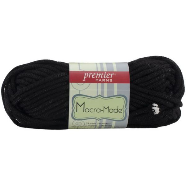 NOTM394414 Premier Macra-Made Yarn - Black