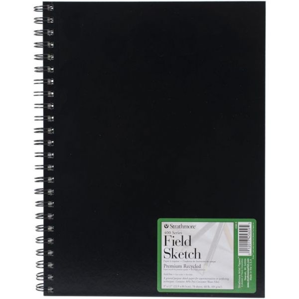 NOTM136595 Strathmore Premium Recycled Field Sketch Book 9"X12"