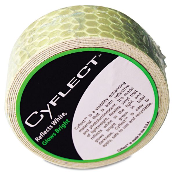 MLE151831 Miller's Creek Honeycomb Safety Tape, Fluorescent Green, 1 1/2"w x 5' ft, 1 Roll