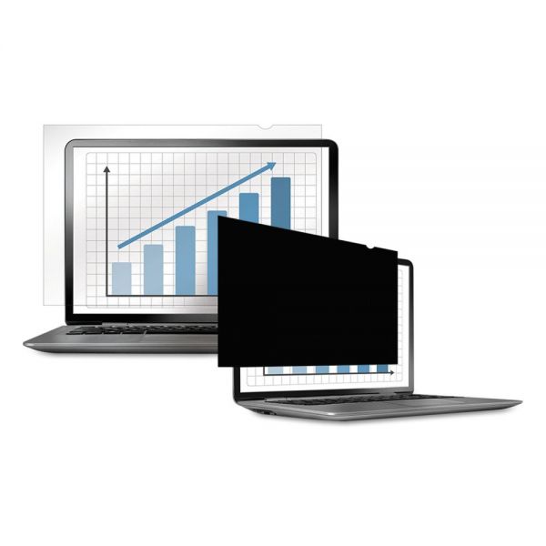 FEL4815301 Fellowes PrivaScreen Blackout Privacy Filter for 12.1" Widescreen LCD/Notebook, 16:10