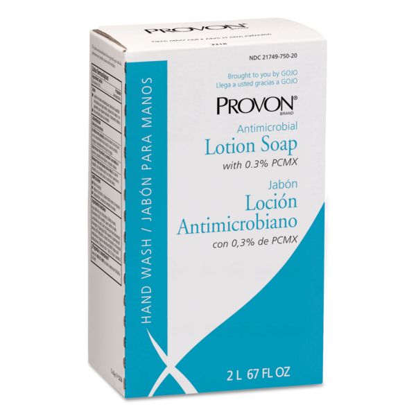 GOJ221804 PROVON Antimicrobial Lotion Soap with Chloroxylenol, NXT 2000 ml Refill