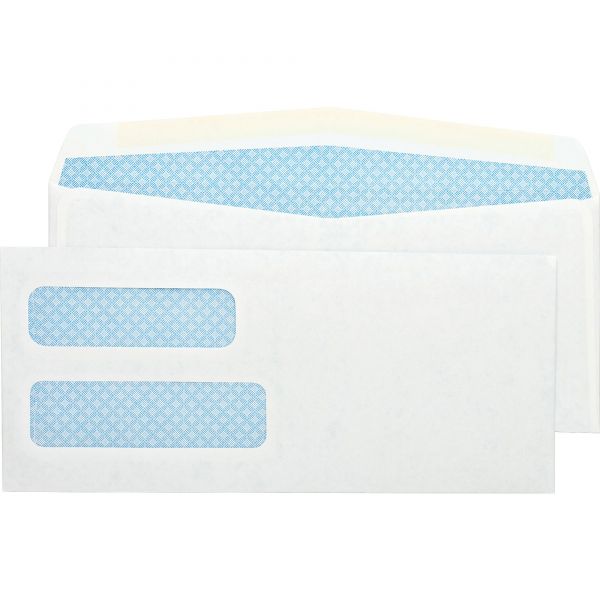 SPR11980 Sparco Double Window Envelopes