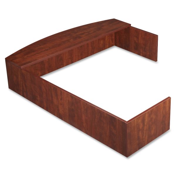 LLR69700 Lorell Essentials Series L-Shaped Reception Counter