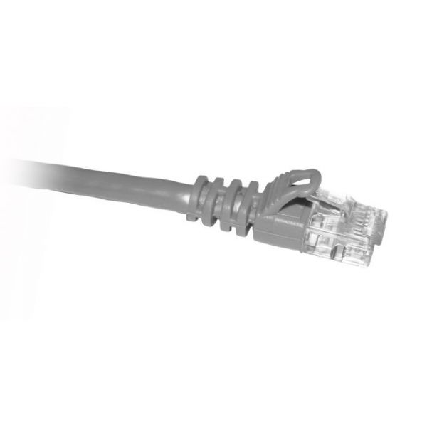 IGRMQY1894 ClearLinks 10FT Cat. 6 550MHZ Light Grey Molded Snagless Patch Cable