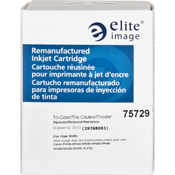 ELI75729 Elite Image Remanufactured Canon CL-211 Ink Cartridge