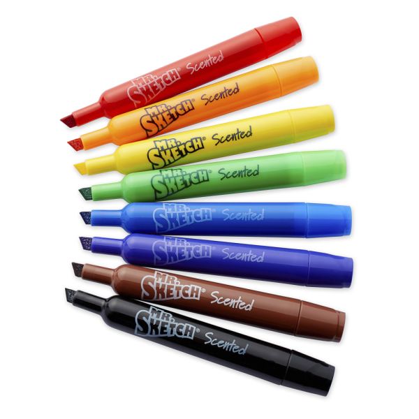 Mr. Sketch Scented Markers, Assorted Colors, Set Of 8