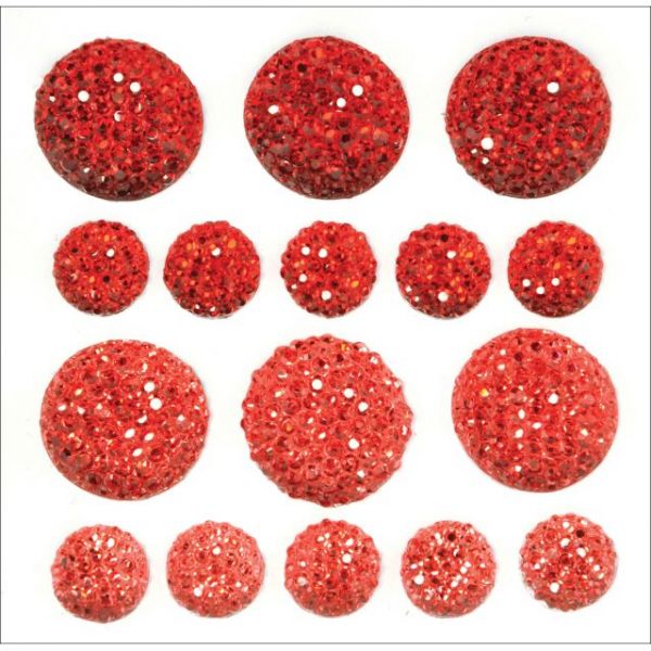 NOTM272513 Sparklets Self-Adhesive Rhinestone Clusters 16/Pkg