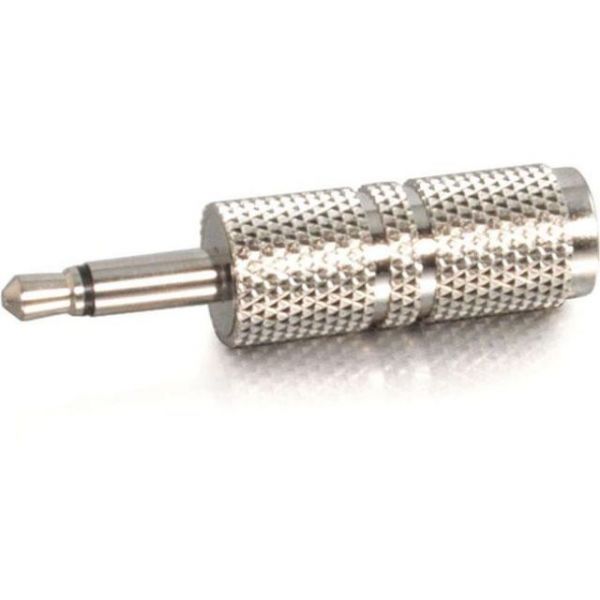SYNX1776474 C2G 3.5mm Mono Male to 3.5mm Stereo Female Adapter