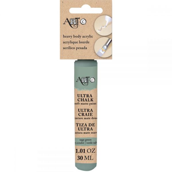NOTM308034 Art-C Heavy Body Ultra Chalk Sage Green Acrylic Paint