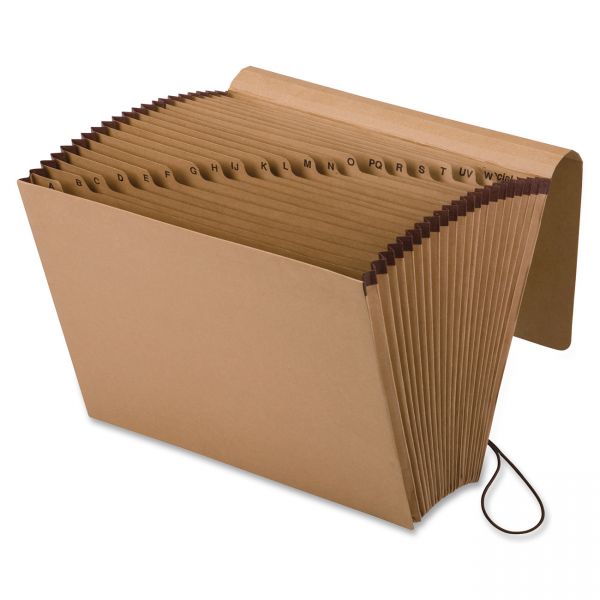 PFXK19AOX Pendaflex Kraft Indexed Expanding File, 21 Pockets, Kraft, Legal, Brown