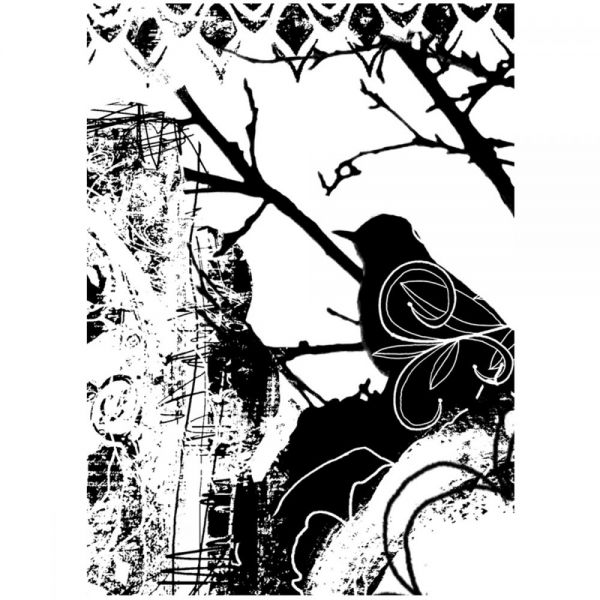 NOTM383381 Joggles Cling Stamp 3.25"X4.5"