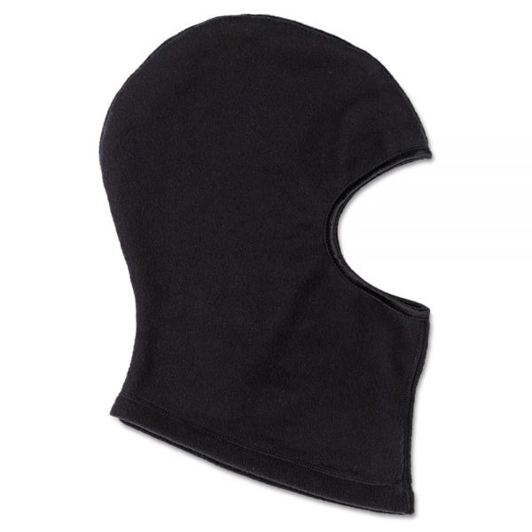 EGO16821 ergodyne Balaclava, Fleece, Black, One Size Fits All