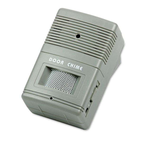 TCO15300 Tatco Visitor Arrival/Departure Chime, Battery Operated, 2-3/4w x 2d x 4-1/4h, Gray