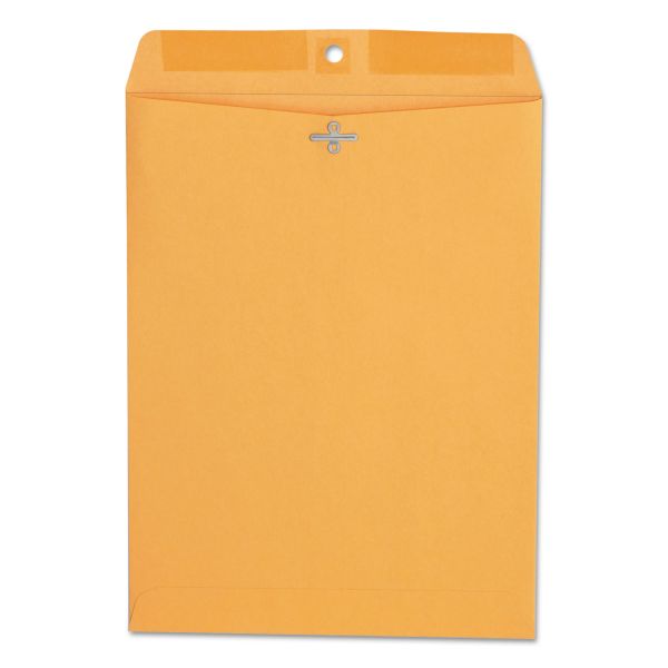 Office Impressions Clasp Envelope, 90, Square Flap, Clasp/Gummed