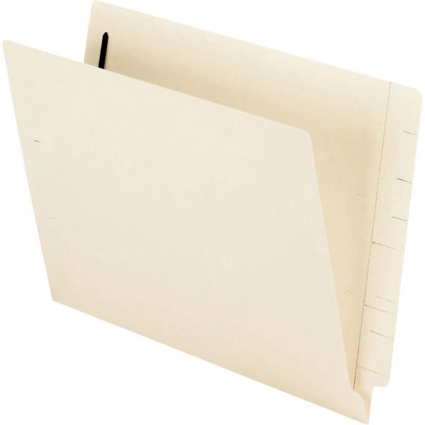 PFX62711 Pendaflex End Tab Fastener Folders, One Fastener, Letter, Manila, 50/Box