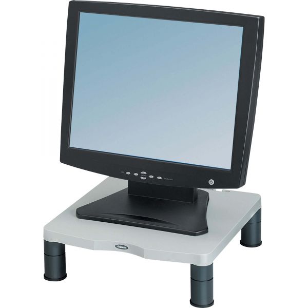 FEL91712 Fellowes Standard Monitor Riser, 13 3/8 x 13 5/8 x 2, Platinum/Graphite