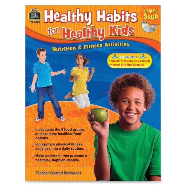 TCR3990 Teacher Created Resources Gr 5up Healthy Habits Workbk Education Printed/Electronic Book