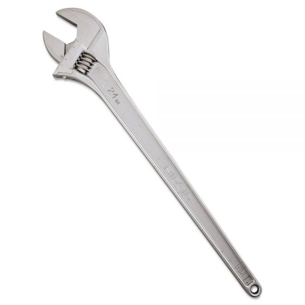 RID86932 RIDGID RIDGID Adjustable Wrench, 24" Long, 1 1/8" Jaw Capacity, Chrome Finish