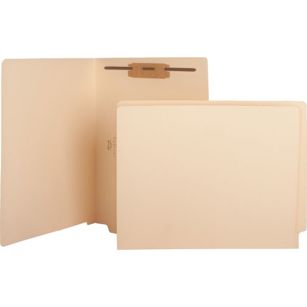 SPRSP17260 Sparco End Tab File Folders With Fasteners