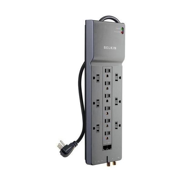 SYNX2054417 Belkin Home/Office 12-Outlets Surge Suppressor