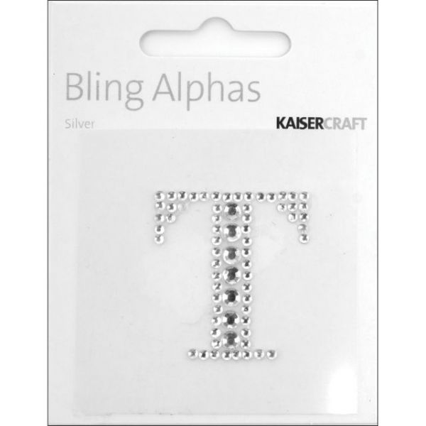 NOTM214636 Bling Alphas Self-Adhesive Rhinestone Letter 1.375"