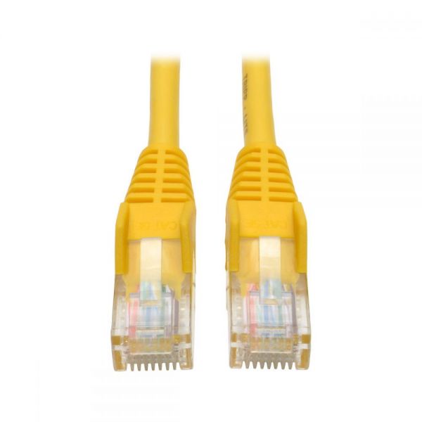 SYNX2698495 Tripp Lite 10ft Cat5e Cat5 Snagless Molded Patch Cable RJ45 M/M Yellow 10'