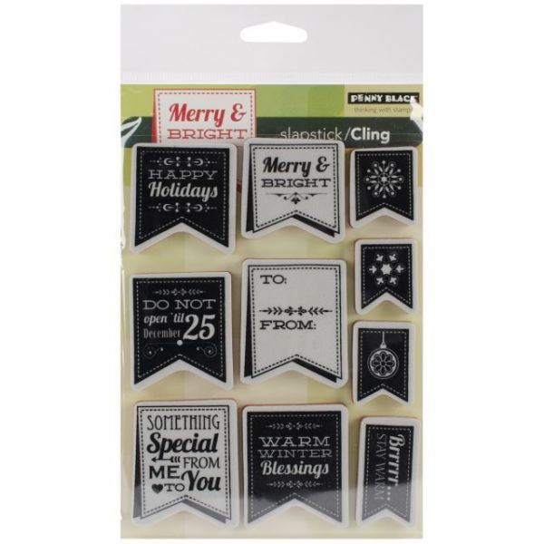 NOTM276361 Penny Black Cling Rubber Stamp 5"X7.5" Sheet
