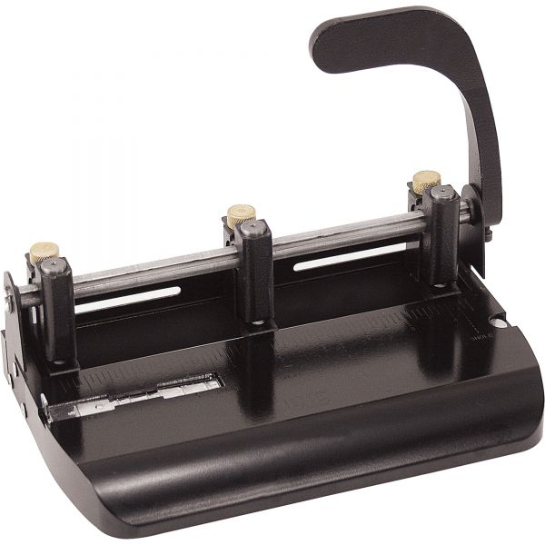 OIC90078 OIC Heavy-Duty Adjustable Two/Three-Hole Punch