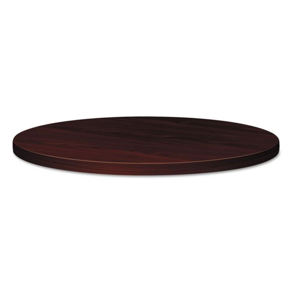 HONTLD48TNNN HON 94000 Series Round Table Top, 48" Diameter, Mahogany