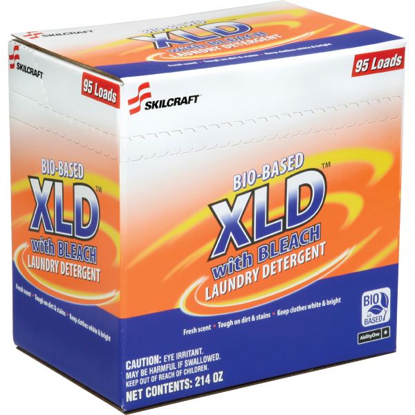 NSN4907301 SKILCRAFT Bio-Based XLD Laundry Detergent With Bleach