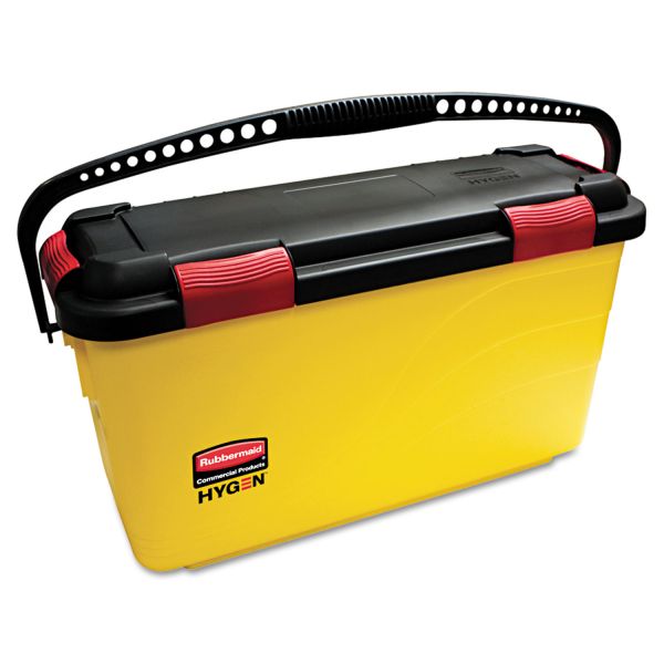 RCPQ95088YW Rubbermaid Commercial HYGEN HYGEN Charging Bucket, Yellow