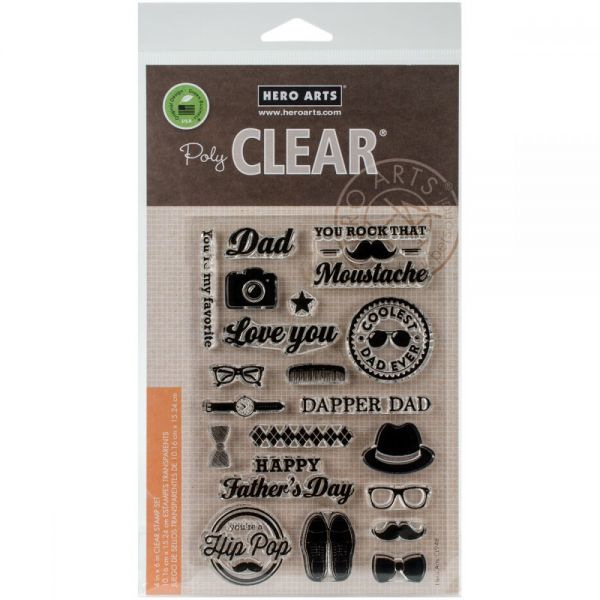 NOTM347867 Hero Arts Clear Stamps 4"X6"