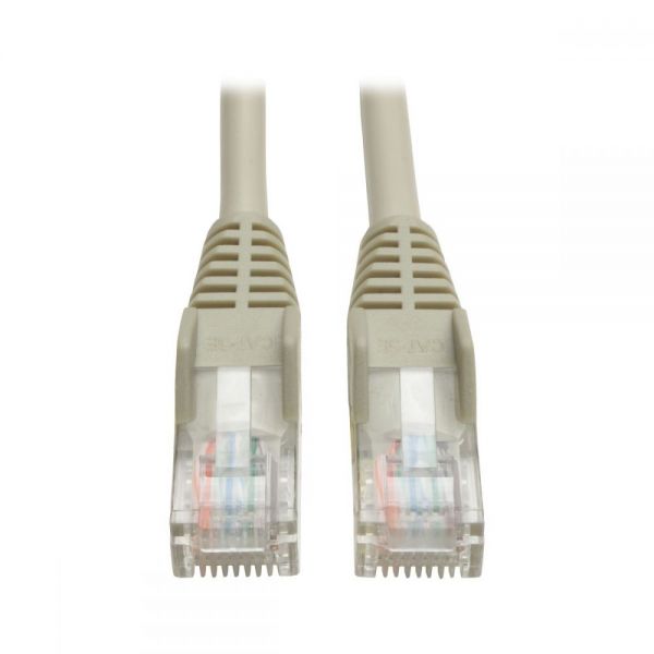 SYNX3334831 Tripp Lite 6ft Cat5e / Cat5 Snagless Molded Patch Cable RJ45 M/M Gray 6'