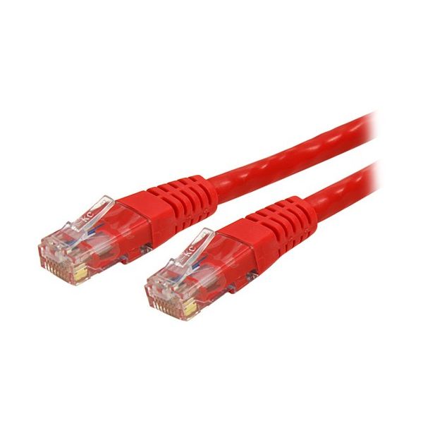 SYNX2711843 StarTech.com 5 ft Red Molded Cat6 UTP Patch Cable - ETL Verified