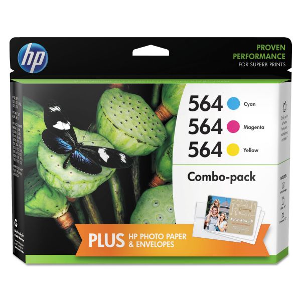HEWN9H57FN HP 564 (N9H57FN) Cyan, Magenta, Yellow Original Ink Cartridge