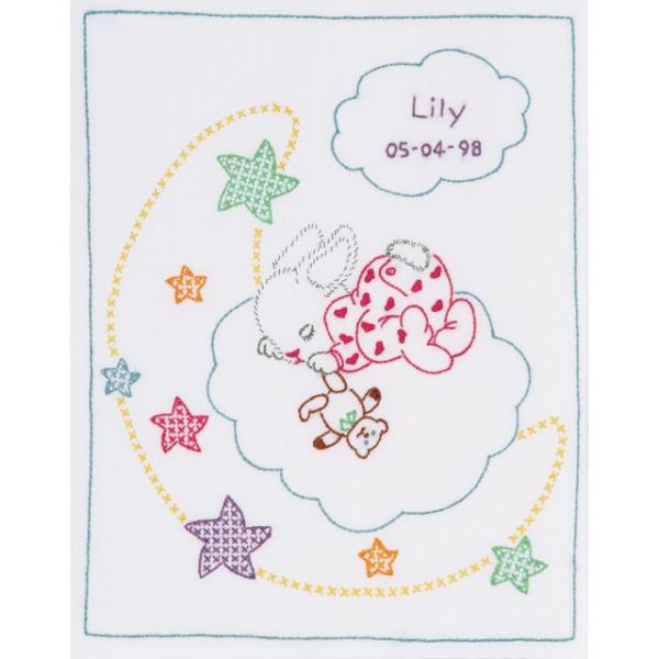 NOTM050961 Jack Dempsey Stamped White Sampler