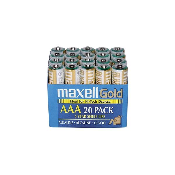 SYNX2436669 Maxell Gold AAA Batteries