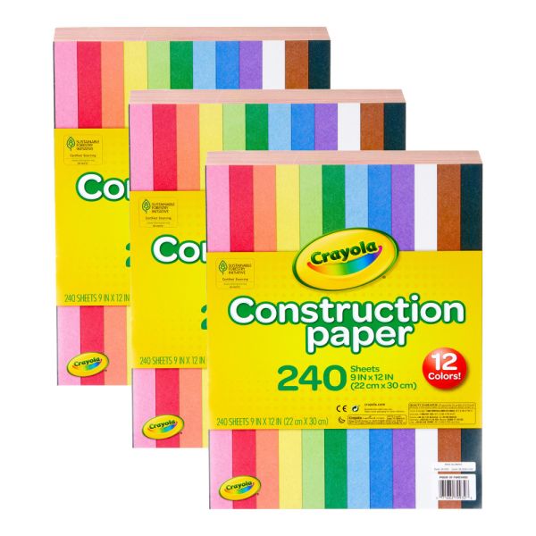 Crayola Construction Paper, 9