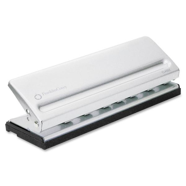 FDP22997 FranklinCovey Four-Sheet Seven-Hole Punch for Classic Style Day Planner Pages, Metal