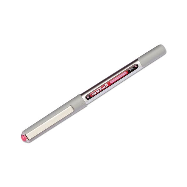 SAN60384 uni-ball Vision Roller Ball Stick Waterproof Pen, Passion Pink Ink, Fine, Dozen
