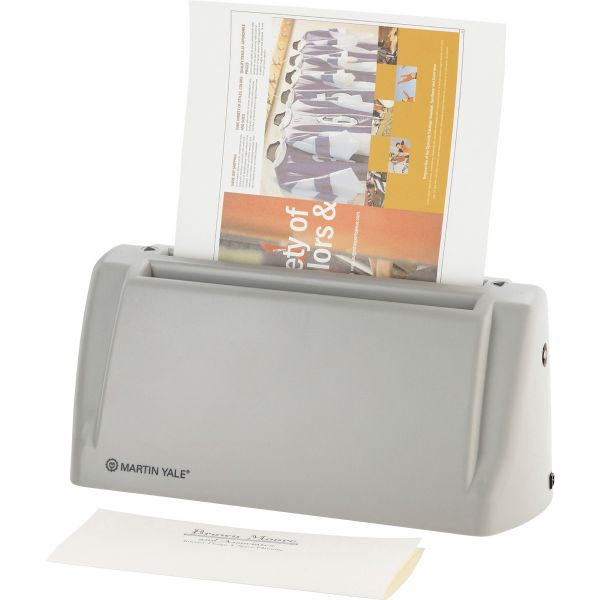 PREP6200 Martin Yale Model P6200 Desktop Paper Folder, 1800 Sheets/Hour