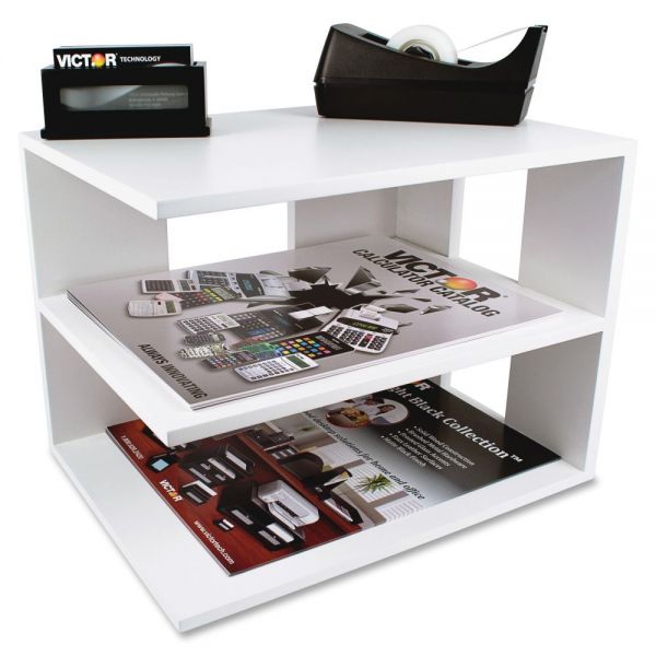 VCTW1120 Victor W1120 Pure White Corner Shelf