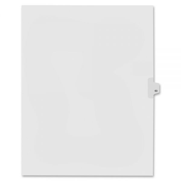 KLF91063 Kleer-Fax 90000 Series Side-Tab Legal Index Dividers