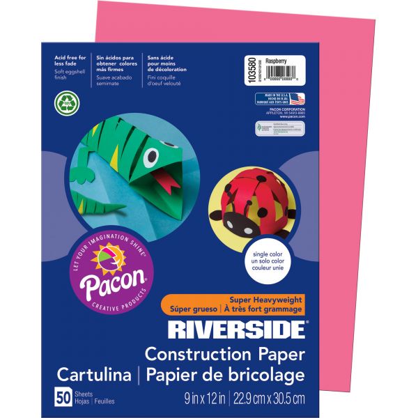 PAC103580 Pacon Heavyweight Construction Paper